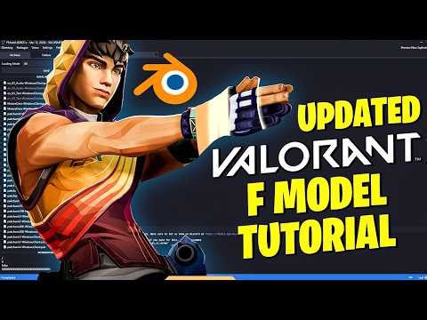 Valorant F Model Updated Tutorial: New Agent MIKS