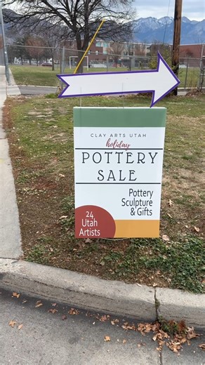 Clay Arts Utah holiday market at Sugar House Garden Center. Friday and Saturday, November 28 and 29, 2025. Shop small between 10 a.m. to 5 p.m. | Sugar House Garden Center