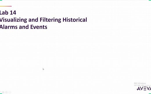 Lab14.Intouch记录历史报警与并查询显示