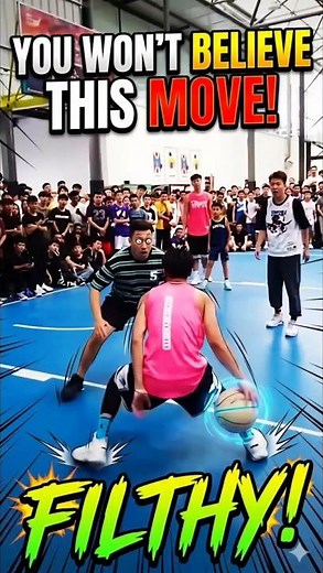 Insane Streetball Skills! 🤯😱 #Streetball #BasketballHighlights #games #Hoops