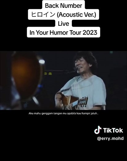 Back Number - ヒロイン (Acoustic Ver.) Live Performance