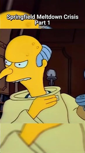 Springfield Meltdown Crisis Part 1 #simpsons #shorts #thesimpsons