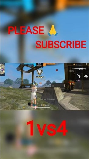 Impossible 😳1 v4😳#freefireclips #onepunch#freefire#ffnewevent#gaming #rdx#tondegamer #freefireshorts