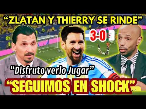PRENSA INGLESA, Thierry Henry y Zlatan Ibrahimović se Rinden ante Lionel Messi tras HAT TRICK