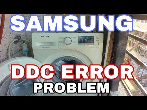 Samsung Front load washing machine | DDC ERROR PROBLEM RESOLVE 👌