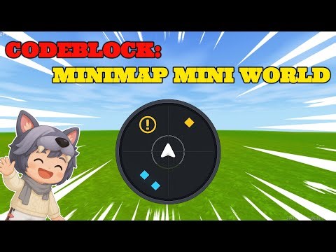 CODEBLOCK: UI Minimap in Mini World | PingPlayVN #miniworld #triggerminiworld