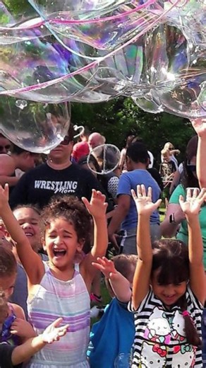 The excitement is raging at every "Free Bubble Festival." See the list of coming events at... www.facebook.com/GrandpopBubbles/events | Grandpop Bubbles | Facebook