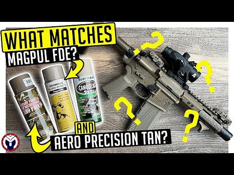 What Paint Matches Magpul FDE | Musty Yeti