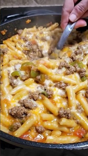 Green Chile Hamburger Helper 🧀🍝