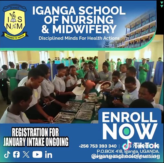 Iganga School of Nursing January Intake Registration