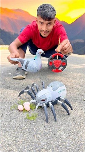 Rc Remote Wala Spider 🆚 Angry birds Unboxing & Testing 🥹