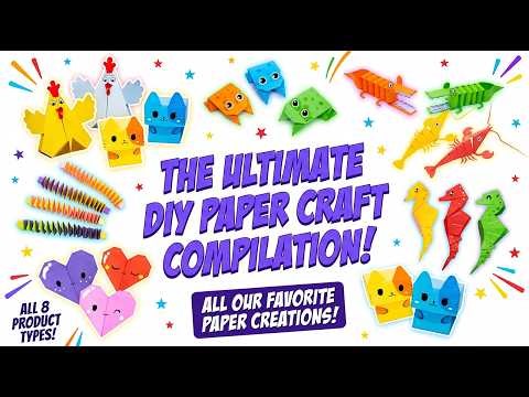 🔴EASY ORIGAMI AND PAPERCRAFT COLLECTION #6