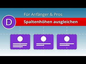 Divi-Theme - Spaltenhöhen ausgleichen für Anfänger und Pros! (Equalize Column Heights)