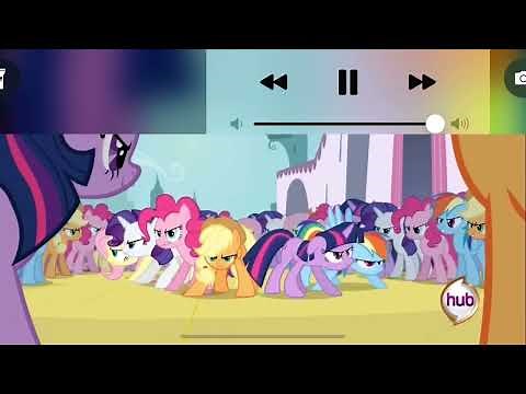 My little pony fight cloud