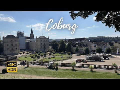 Coburg: Strolling Through A Fairytale Town in Bavaria, Germany - 4K HDR