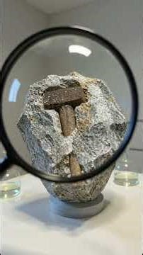 London Hammer Artifact Found in Stone That Looks Millions of Years Old #ancientartefact