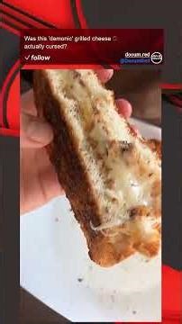 Was this 'demonic' grilled cheese actually cursed?