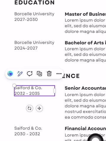 Modern Resume Template | Professional CV | Editable Instant Download - Etsy