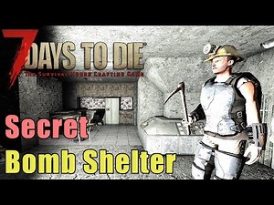 7 Days to Die - Secret Underground Bunker - Hidden Fallout Shelter