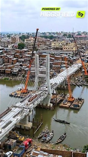 Constructing a Massive Heavy-Duty Bridge From Scratch Using Powerful Machinery 🏗️🌉