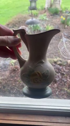 Vintage Hull Pottery Mini Vase Ewer Pink Floral Cottage Decor Mid Century Bud Vase USA - Etsy