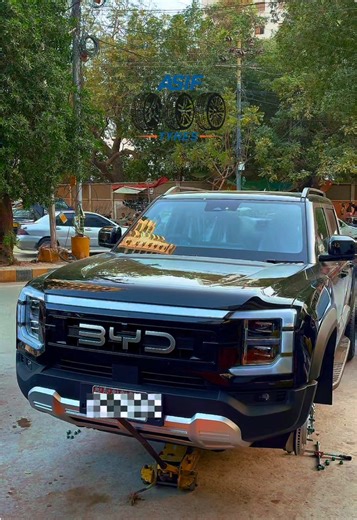 Pure Dominance Pure Power⚡️ BYD Shark 6 Upgraded With Brand New Tyres 🛞 Size:285/60/18🛞 Brand: Yokohama🇯🇵 Pattern:GO15 A/T🛞 Visit us today and give your vehicle the upgrade it deserves! 📍 New Asif Tyres,Stadium road Karachi. Contact: 03028950805 📍The Asif Tyres,Khalid Bin Waleed road Karachi. Contact: 03008290705. 📍Asif Tyres Defence,17-C Ittehad Lane 13 DHA Phase 2 Karachi. Contact: 03008290705 📍The Asif Tyres,BTK branch Karachi. Contact: 03180235466. #ramadan #trending #foryoupage #cr