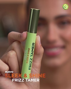 Domina el frizz sin esfuerzo 🤩✨ Con Frizz Tamer, despídete del cabello rebelde y disfruta de un pelo suave y manejable todo el día. ¡Tu mejor aliado para un look impecable que puedes llevar a donde quieras! 💚 | Garnier Puerto Rico