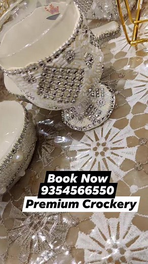 Whatsapp 9354566550 #Crockery #premiumcrockery #homedecore #decoreitems #Wholesalercrockery | India Market Vlogs