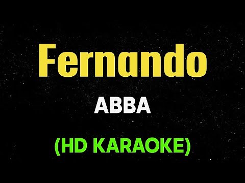 FERNANDO - ABBA (HD Karaoke)
