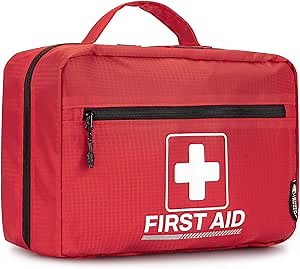 RHINO RESCUE 240 Piece All-Purpose First Aid Kit, Home & Office Professional Medical Supplies, Ideal for Emergency, School, Business, Car, Camping