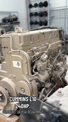 ERF Cummins L10 Engine - Available at Tractopartes Valencia