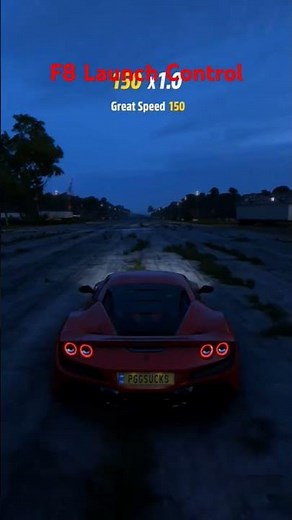 Launch Control Series (Ferrari F8 Tributo) #forzahorizon5 #launchcontrol