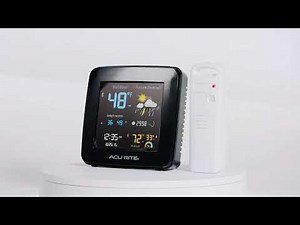 AcuRite Digital Weather Forecaster with Temperature and Humidity with Date and Time