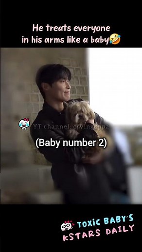 He treats everyone in his arms like baby🤣❤️ Behind the scenes #myroyalnemesis #heonamjun #limjiyeon