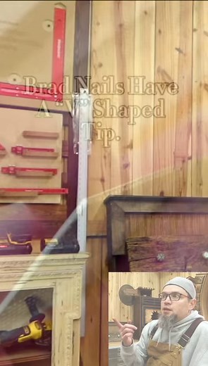 219K views · 1.8K reactions | Tool tip! Is there a correct way to use a brad nailer? #tools #woodworking #tooltipsandtricks #tipsandtricks #woodshop | Matthew Peech Woodworking And DIY | Facebook
