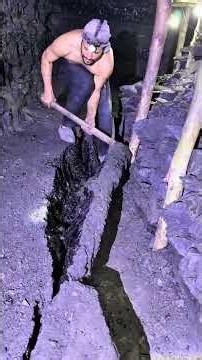 Going Black diamond miming with 2800 feet’s deep #coalminer #blackdiamond #gold #support #satisfy