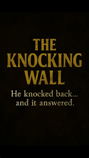 The Knocking Wall | Horror Short Trailer”