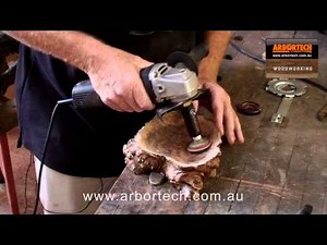 Arbortech Contour Random Sander For Sanding Bowls For The Perfect Finish