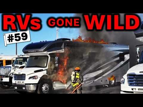 RVs Gone Wild #59 WTF? (Latest Episode) Classic RVs and Fires | Custom Crazy | Stupid Rigs #safety