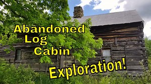 Amazing! I only need one word to describe this abandoned log cabin. It was originally built in the mid-1700s and has weathered the centuries until a very recent storm blew off part of the roof and decay is rapidly setting in. Toad and I explored the farm and fields surrounding this beautiful old log cabin in a recent video and we find may old pieces of farm equipment and a lot of signs that black bears find this farm as lovely as I do. I hope you enjoy | Aquachigger