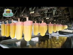 Exploring a Modern Ice Pop Factory | Where 200,000 Ice Pops Are Made Daily