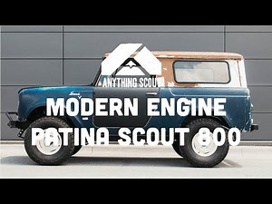 Modern Engine Patina Scout 800