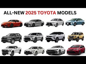 All New 2025 Toyota Models || Toyota Models 2025 Price