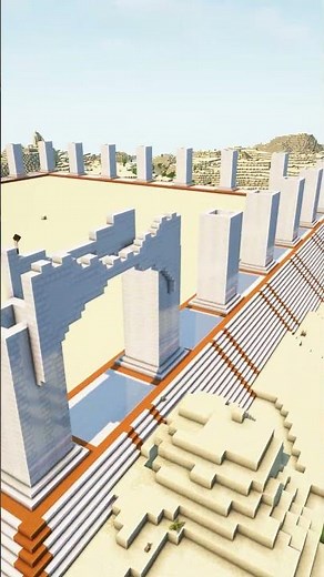 Desert Temple Part 1 | Tutorial | Timelapse build