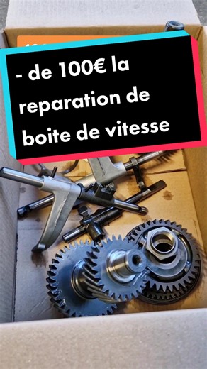 Réparation de boîte de vitesse pour moins de 100€