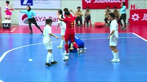128K views · 3K reactions | AFC Women's Futsal Asian Cup 2025 (Qualifiers) (Match-6) 19 Jan 2025 MACAU 1 - 12 MYANMAR Match Highlight MFF Futsal Indoor Stadium Live - HTV Sports TV Channel ,HTV Sports YouTube Channel #FUTSALNATIONALTEAM #MFFFUTSAL #MFFMYANMAR #AYABank #JOGARBOLA #FRESH #novotelyangonmax #AlpineDrinkingWater #DONGLUC #HTVSports #AFCWomenFutsalAsianCup | MFF Futsal | Facebook