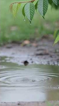 Gentle Rain Sounds 🌧️ Sleep, Relaxation, Study & Peaceful Nature Ambience