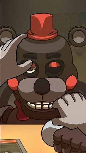 Puppet awakens inside Lefty | FNAF Animation