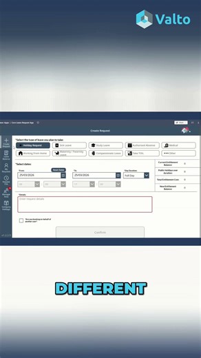 Leave Request System example built with Microsoft's Power Platform