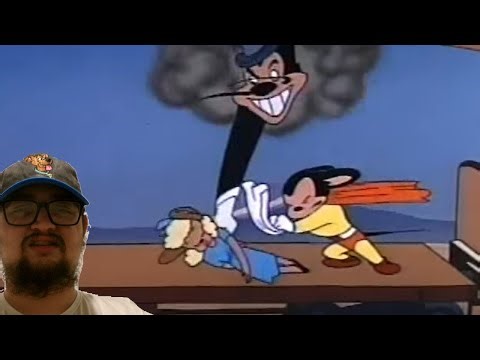 Mighty Mouse : Loves Labor Won (1948) - First Time Watching: Will Mighty Mouse Save Pearl Pureheart?